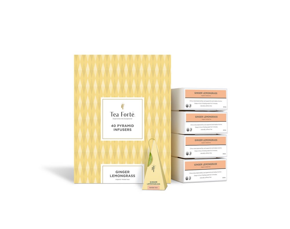 GuestSupply US | Tea Forte Ginger Lemongrass Sachet, Caffeine Free